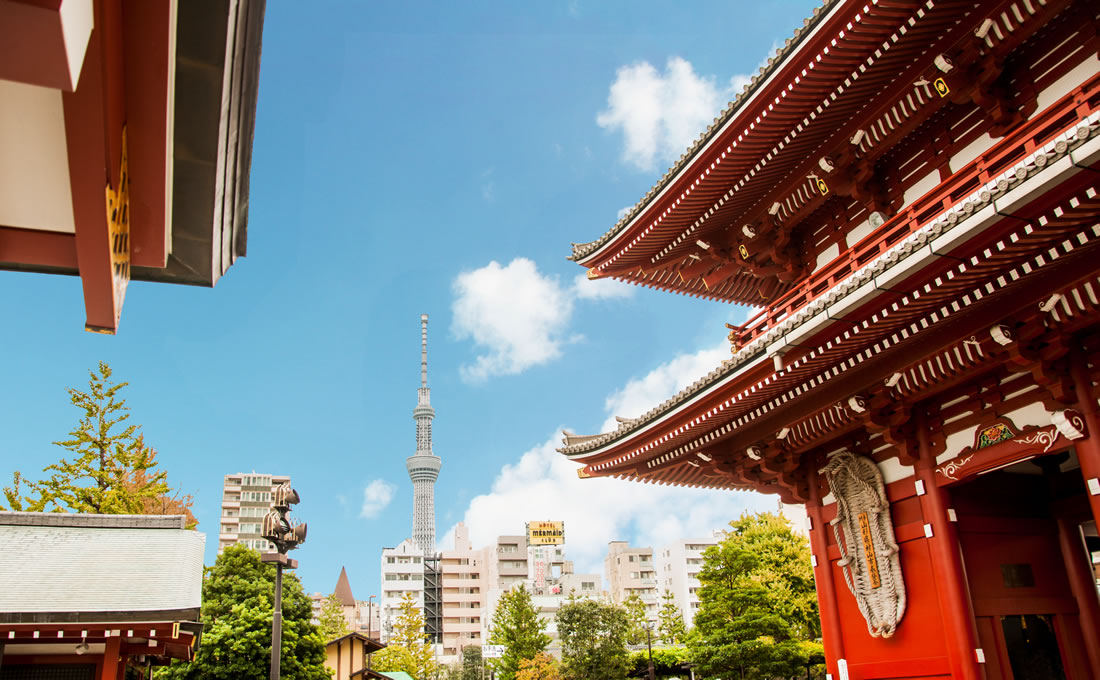 浅草の風景